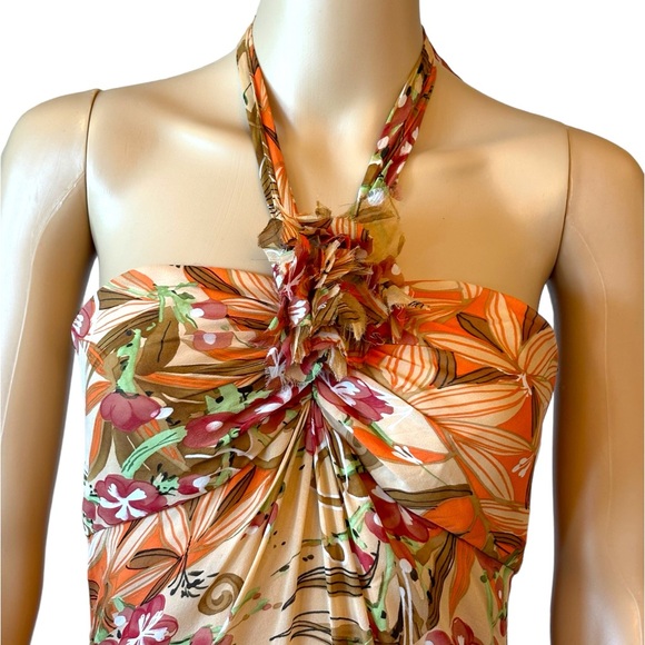 🎁 Kay Unger Gorgeous & Fun Halter Dress Size 2 - Picture 2 of 5